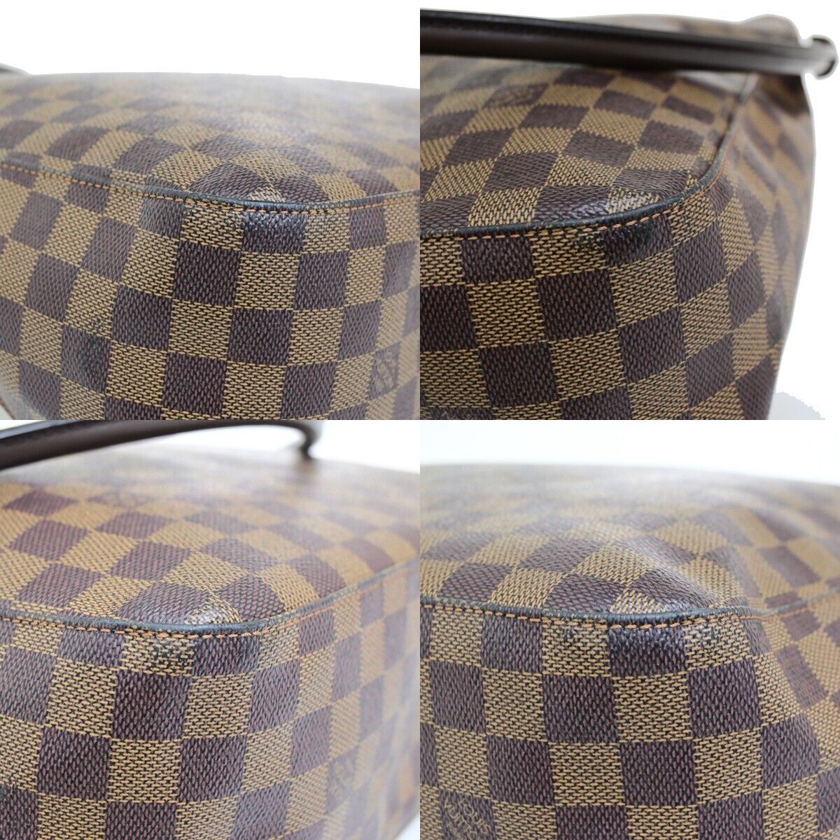 LOUIS VUITTON Looping GM SP Order Shoulder Bag Damier Ebene Brown N51144 93FB187