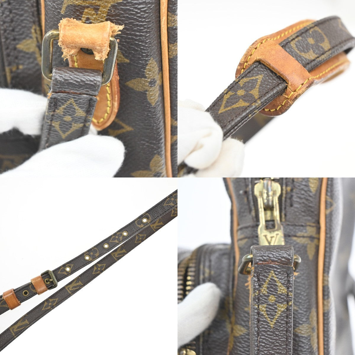 LOUIS VUITTON Amazon Crossbody Shoulder Bag Monogram Leather BN M45236 64KC657