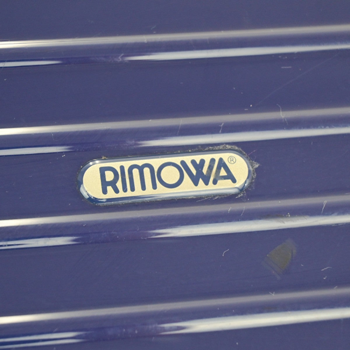RIMOWA Salsa Series Travel Suitcase Luggage Bag Plastic Blue 30RQ094