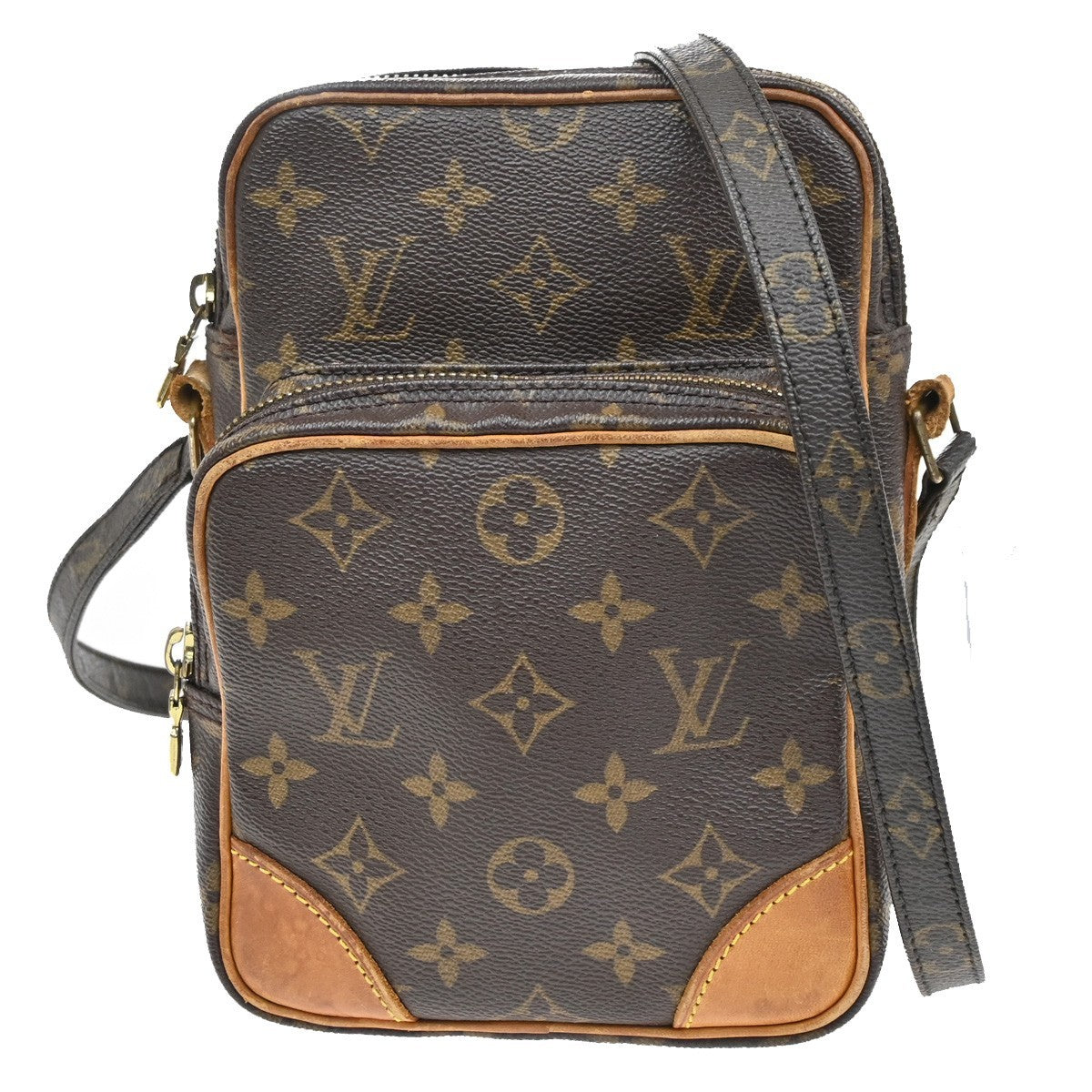 LOUIS VUITTON Amazon Crossbody Shoulder Bag Monogram Leather BN M45236 32DA009