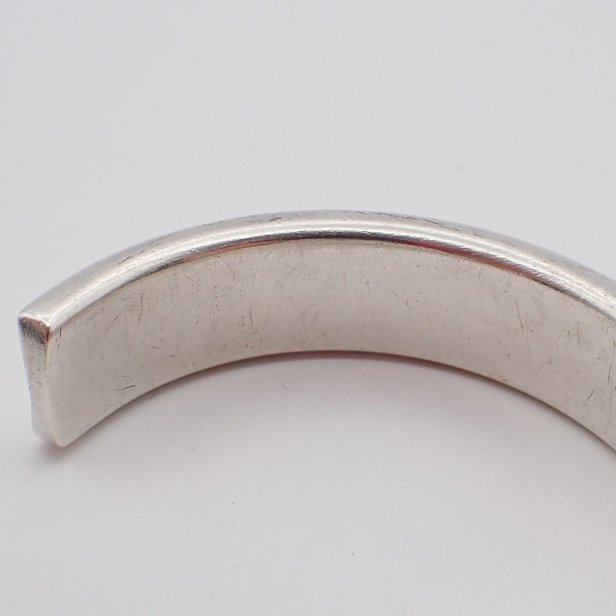 Tiffany & Co. Logo 1987 Bangle Bracelet Silver 925 Accessory 69EE508