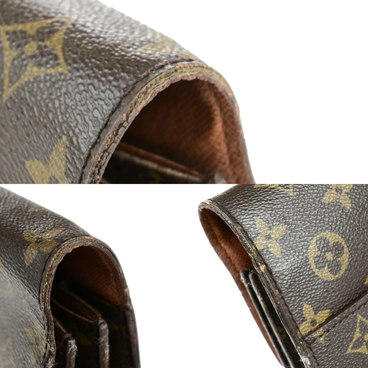 LOUIS VUITTON Serviette Conseiller Hand Bag Monogram Leather BN M53331 38EC958