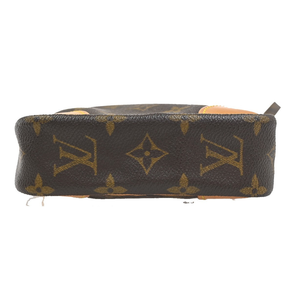 LOUIS VUITTON Danube Shoulder Bag Monogram Leather Brown France M45266 84KC730