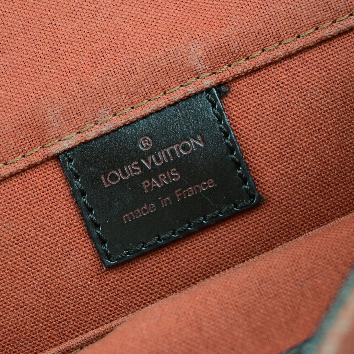 LOUIS VUITTON Bastille Shoulder Bag Damier Ebene Leather Brown N45258 70ED030