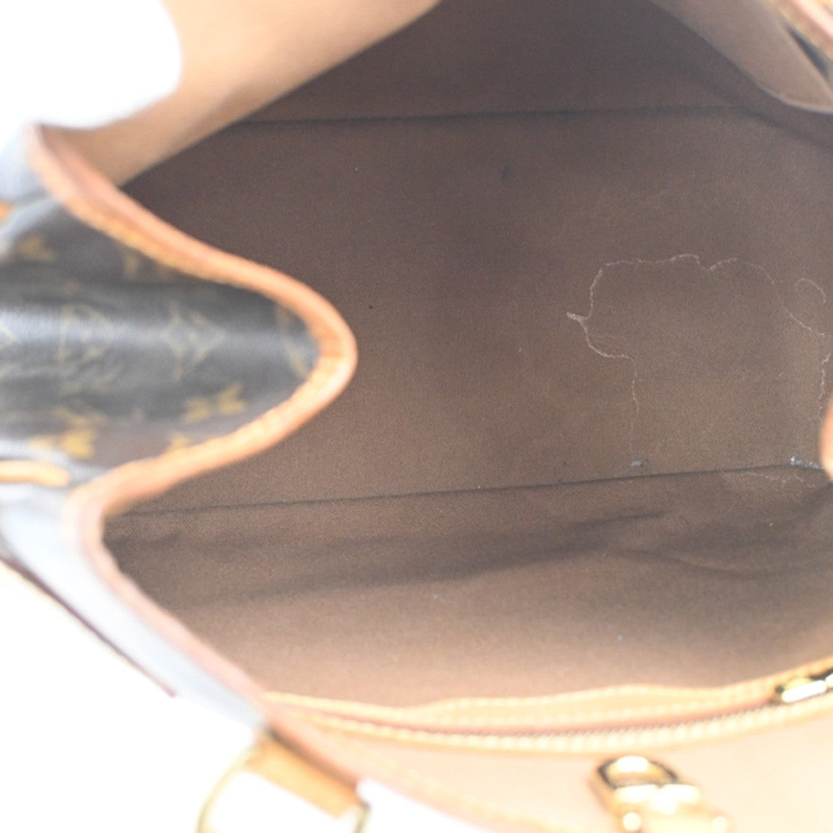 LOUIS VUITTON Batignolles Vertical Shoulder Bag Monogram Brown M51153 35CA545