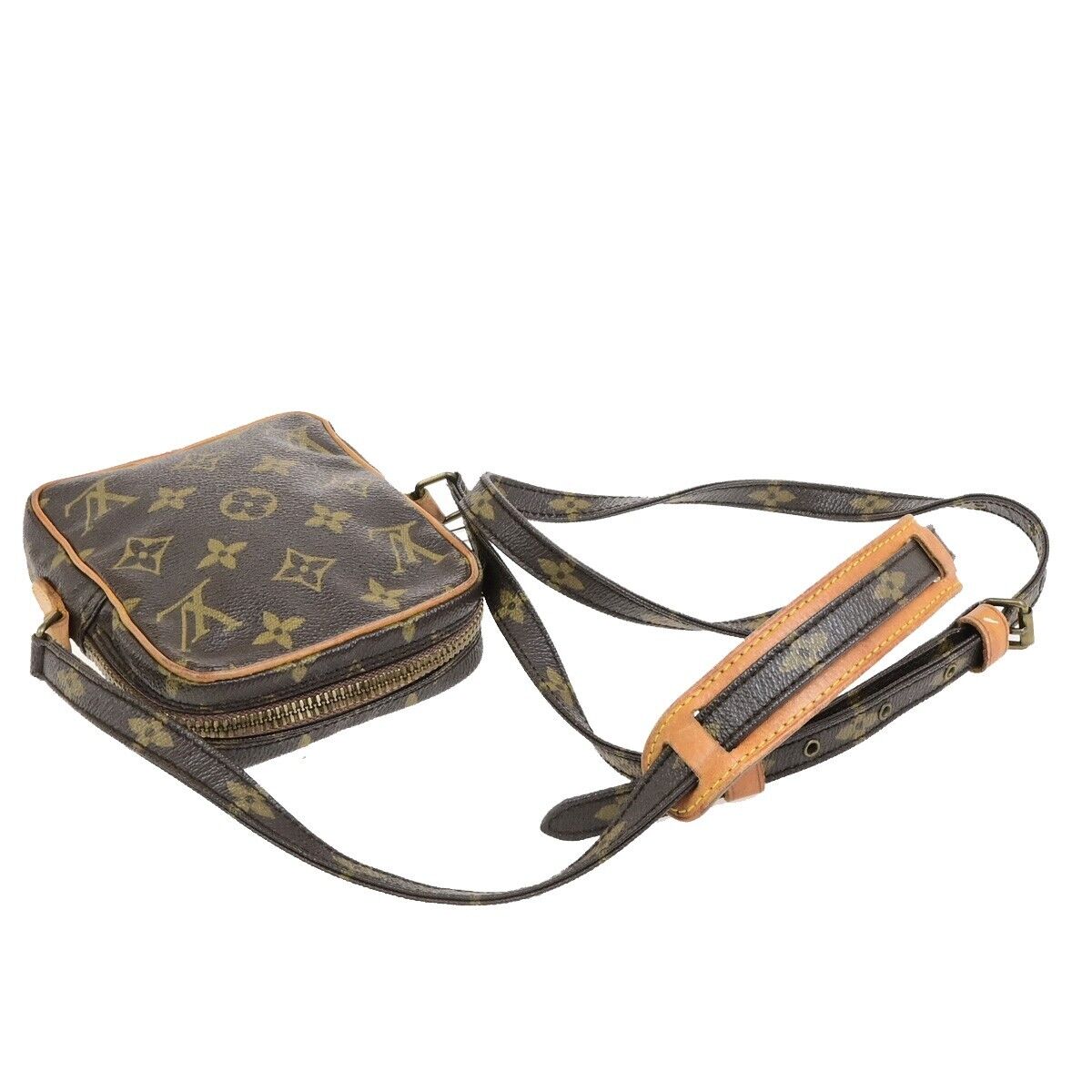 LOUIS VUITTON Mini Danube Shoulder Bag Monogram Leather BN France M45268 86FA339