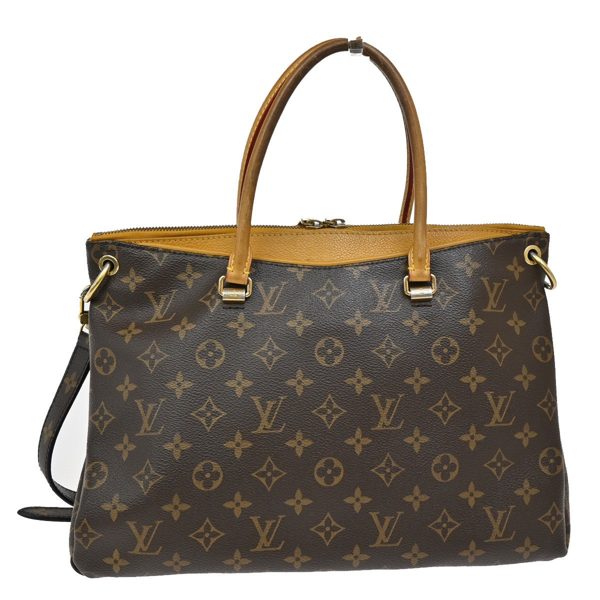 LOUIS VUITTON Pallas 2Way Shoulder Hand Bag Monogram Leather BN M40929 25KB641