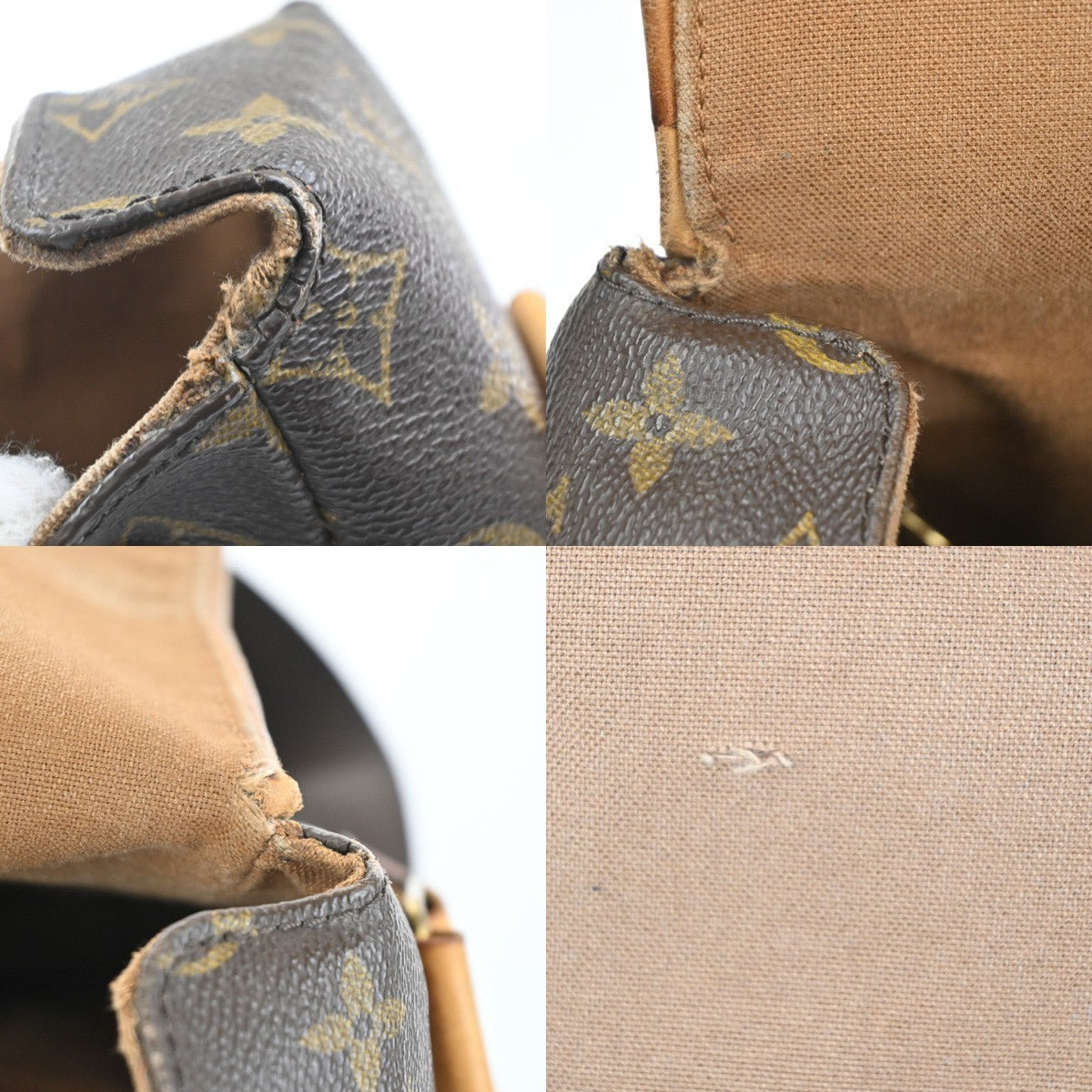 LOUIS VUITTON Abbesses Messenger Shoulder Bag Monogram Leather BN M45257 88MA232