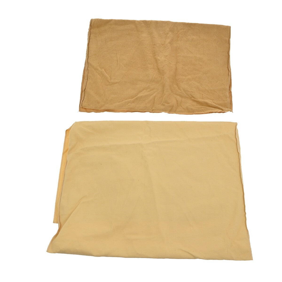LOUIS VUITTON Logo 10 Set Dust Bag Drawstring Canvas Cotton Beige Brown 09EE161