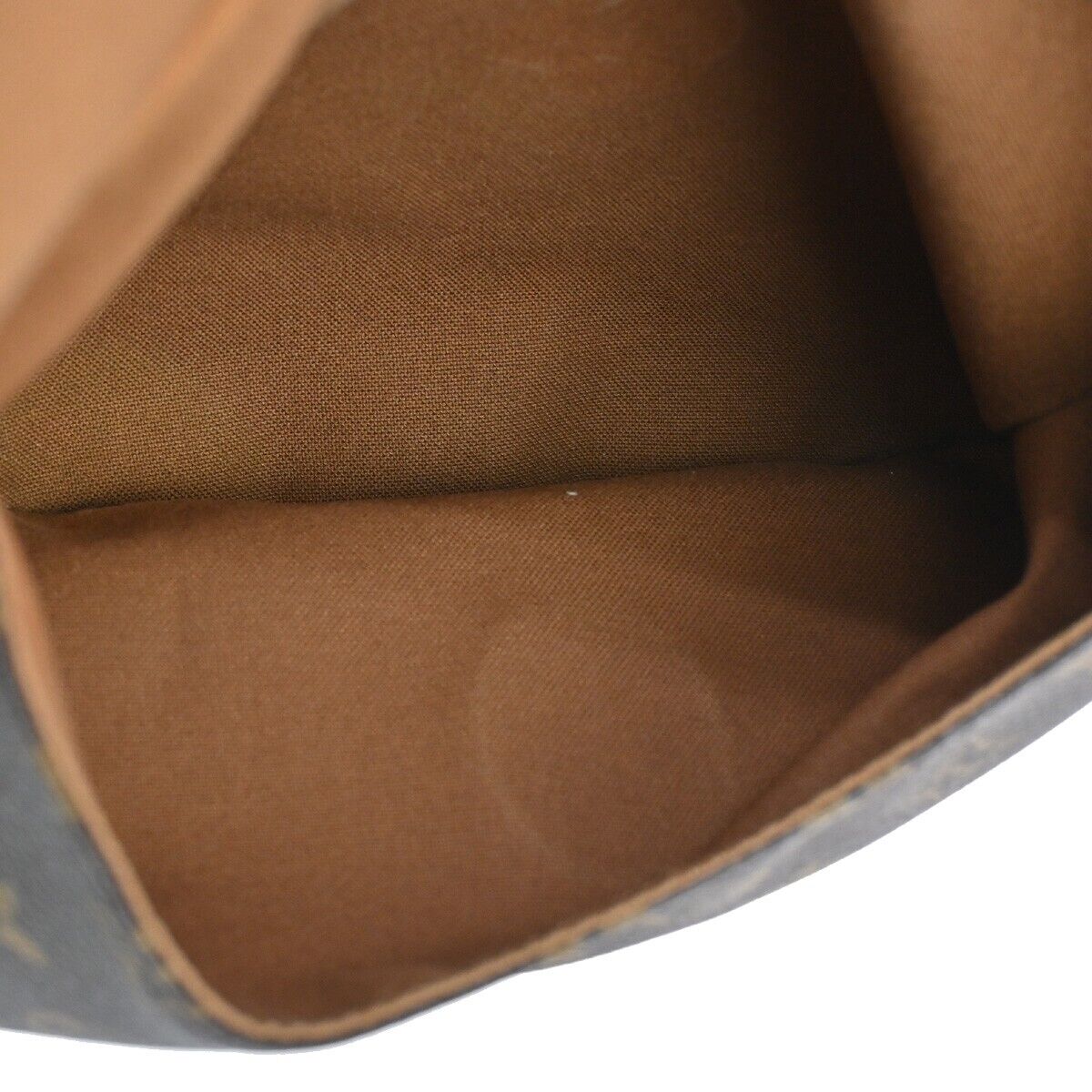 LOUIS VUITTON Tolum GM Shoulder Bag Monogram Leather Brown Spain M40075 80KA559