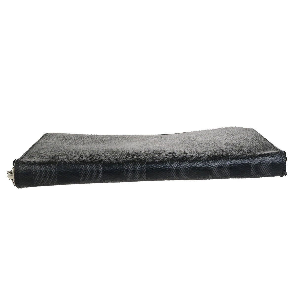 LOUIS VUITTON Zippy Organizer NM Long Wallet Damier Graphite BK N60111 36KA439