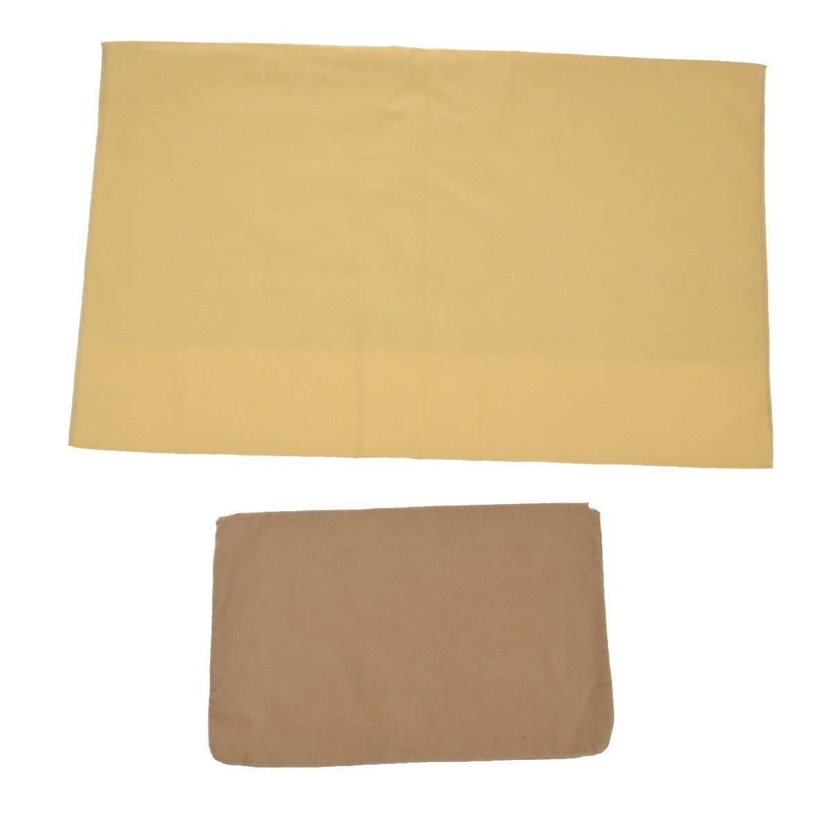 LOUIS VUITTON Logo 10 Set Dust Bag Drawstring Canvas Cotton Beige Brown 09KP231