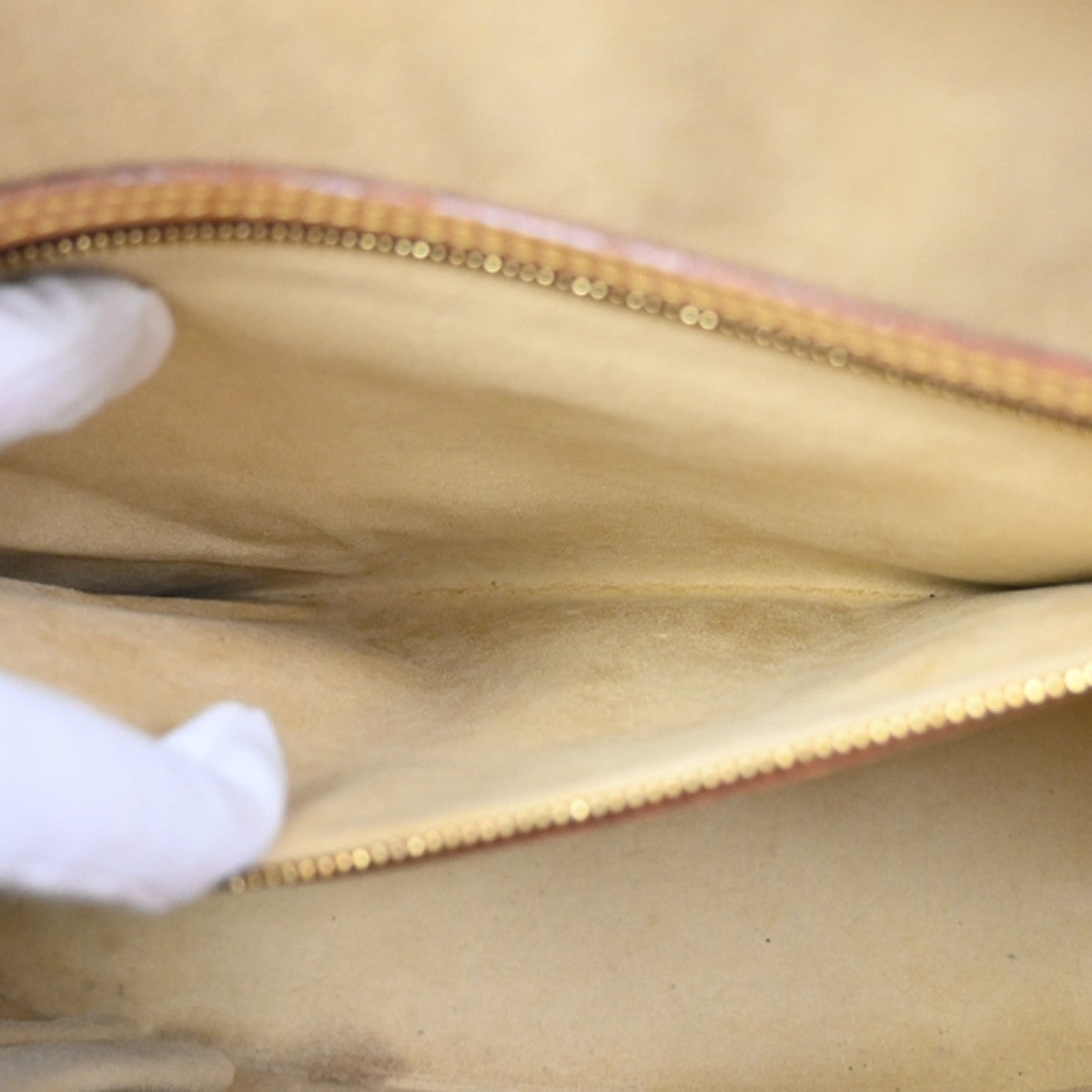 LOUIS VUITTON BABYLONE Shoulder Bag Monogram Leather Brown France M51102 18ZA196