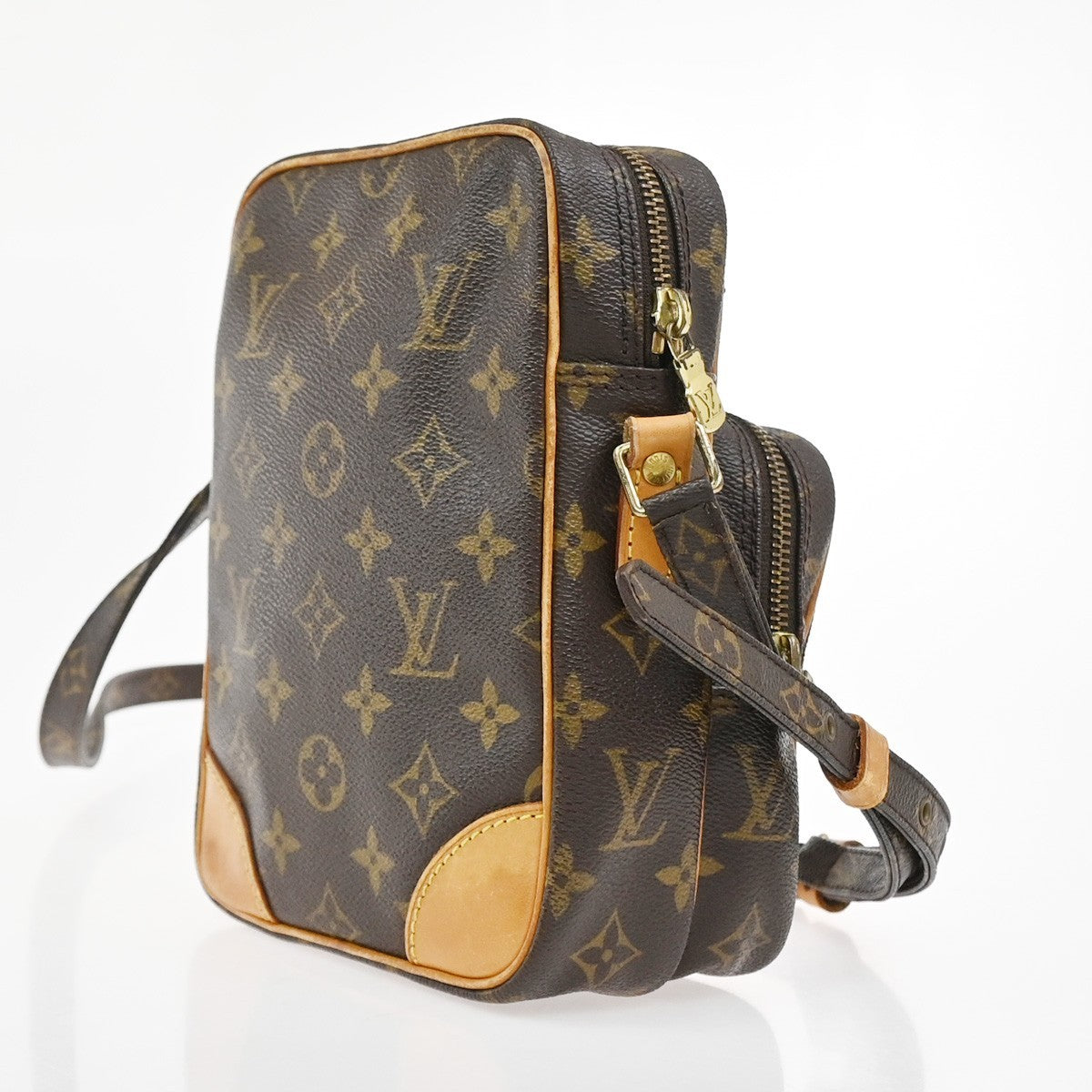 LOUIS VUITTON Amazon Crossbody Shoulder Bag Monogram Leather BN M45236 74YJ021