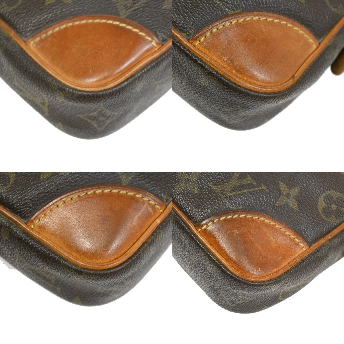 LOUIS VUITTON Marly Dragonne GM Clutch Hand Bag Monogram Brown M51825  67TA280