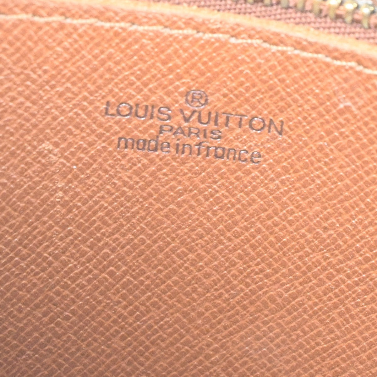 LOUIS VUITTON Jeune Fille MM Shoulder Bag Monogram Leather Brown M51226 34TA475