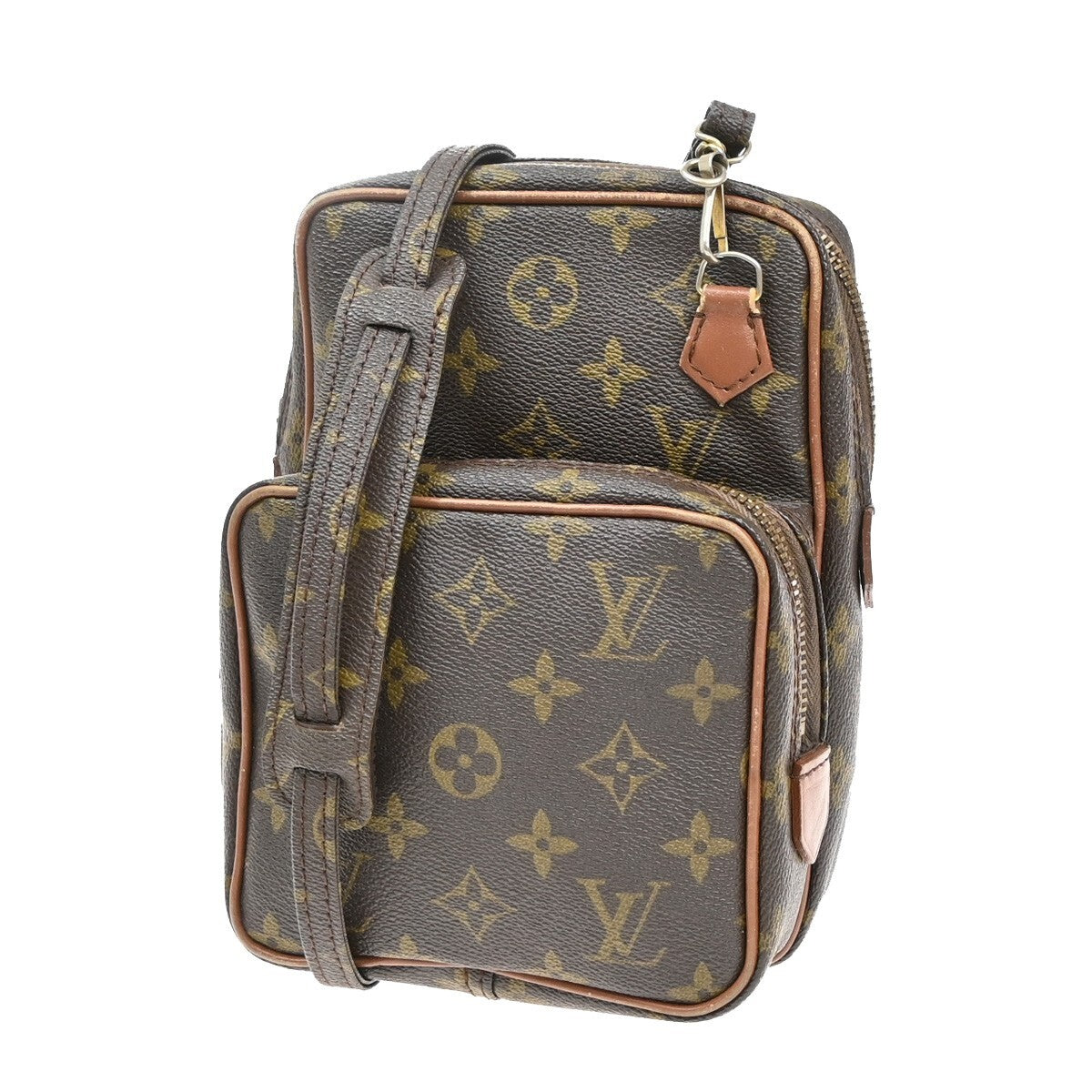 LOUIS VUITTON Mini Amazon Shoulder Bag Monogram Leather Brown M45238 36EE307