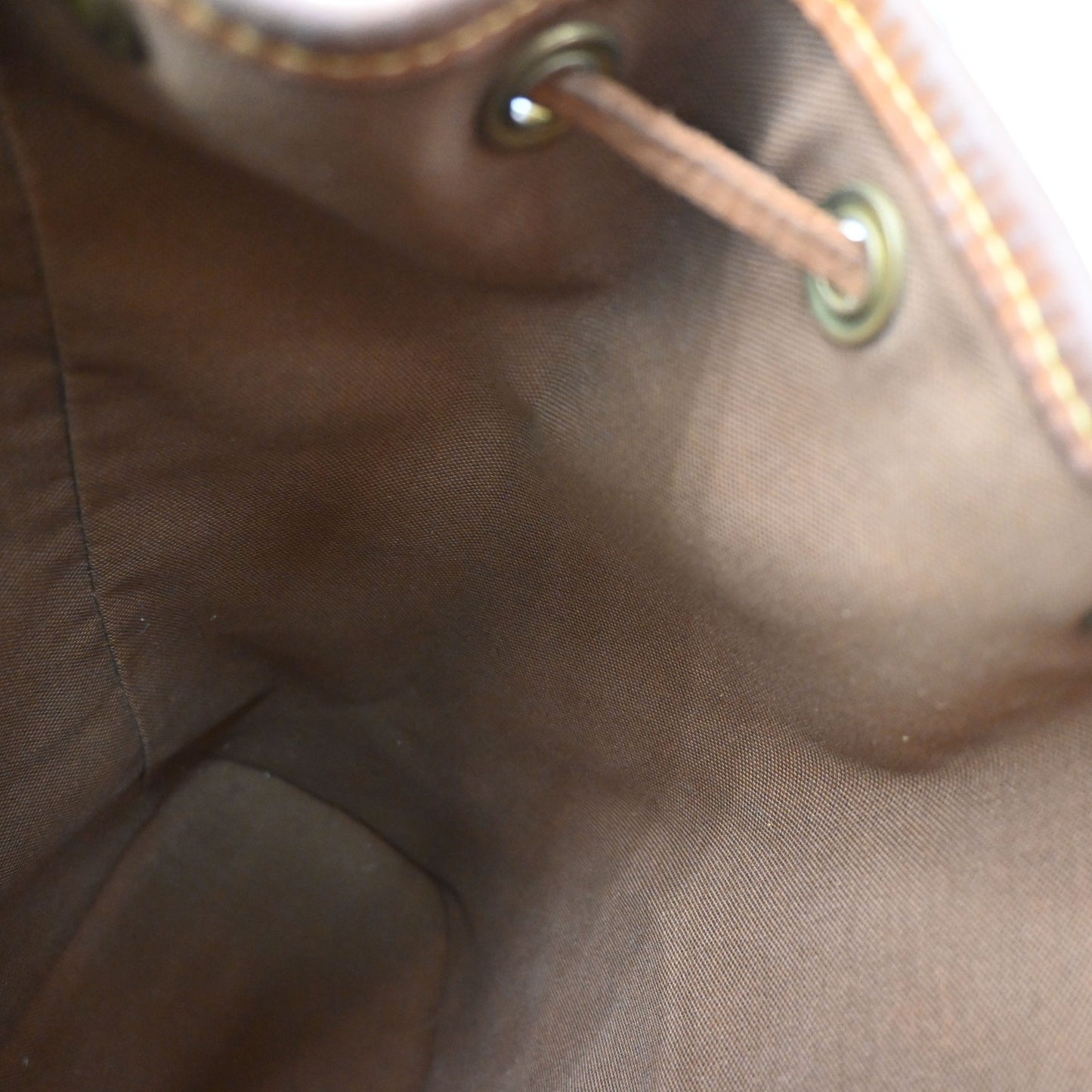 LOUIS VUITTON Montsouris MM Backpack Bag Monogram Leather Brown M51136 15KD141