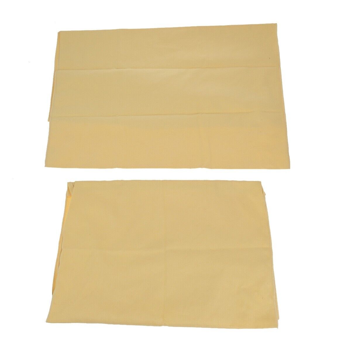 LOUIS VUITTON Logo 10 Set Dust Bag Drawstring Canvas Cotton Beige Brown 02EB417