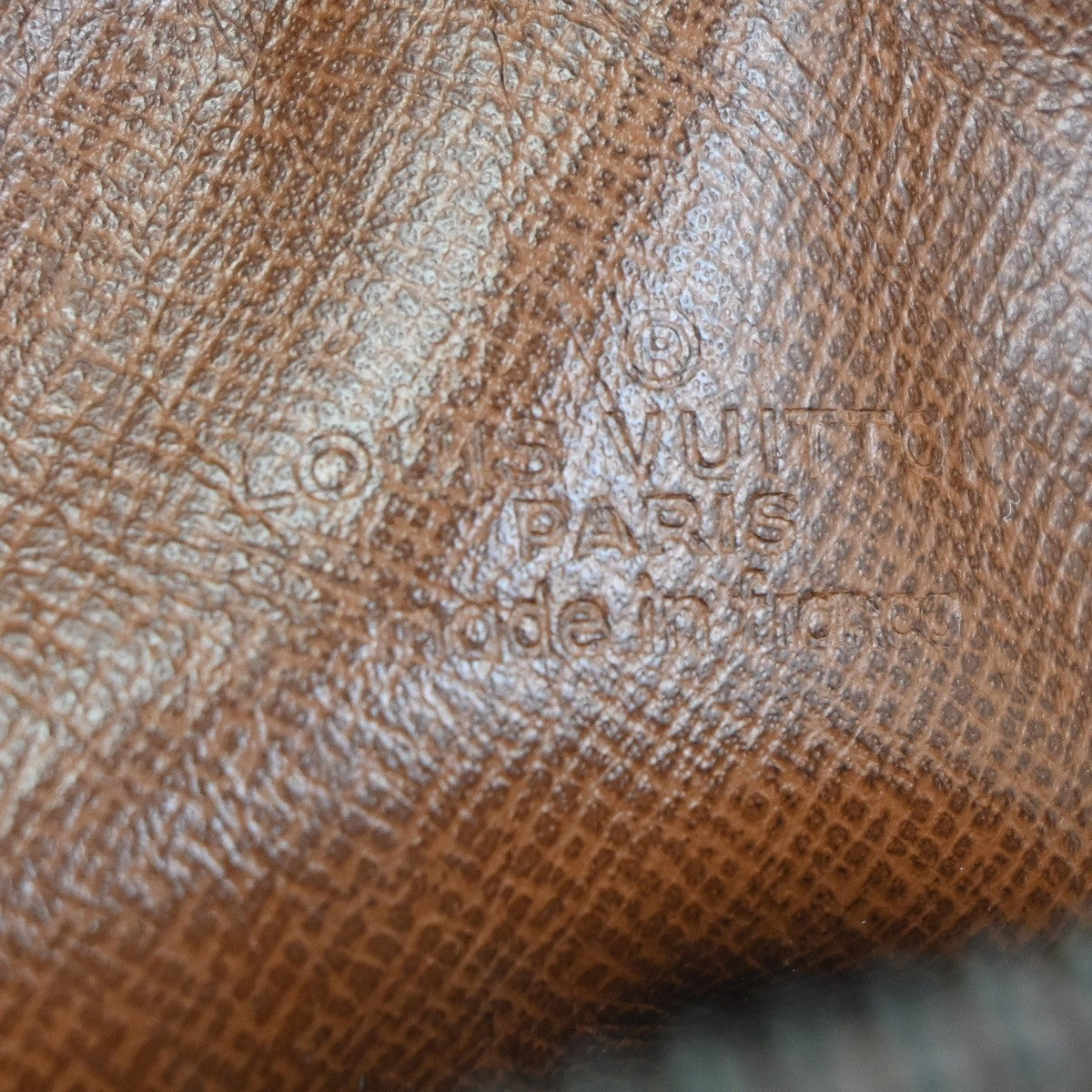 LOUIS VUITTON LV Mini Danube Shoulder Bag Monogram Leather Brown M45268 64KC840