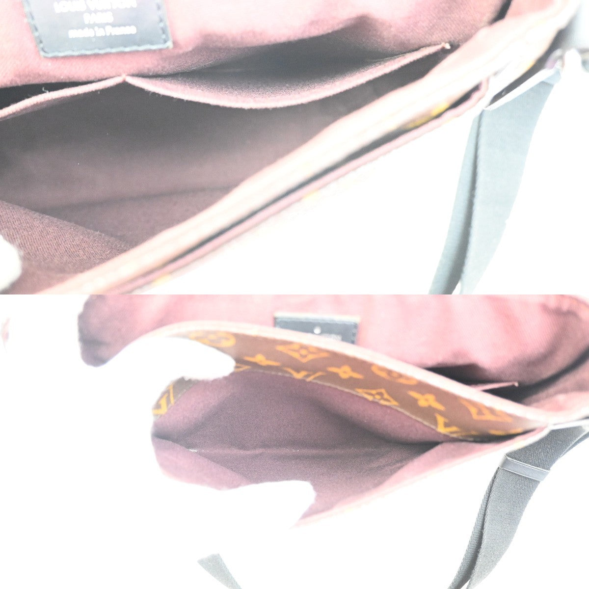 LOUIS VUITTON District PM Messenger Bag Monogram Macassar Brown M40935 10ZA053