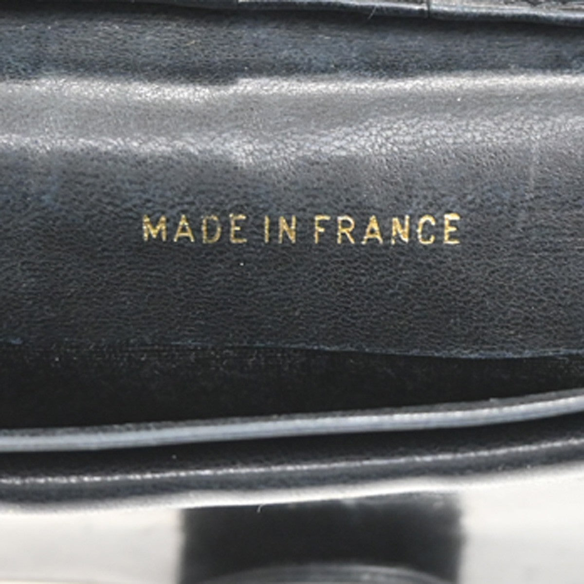 CHANEL CC Logo Bicolore Bifold Long Wallet Leather Black GHW France 66CA424