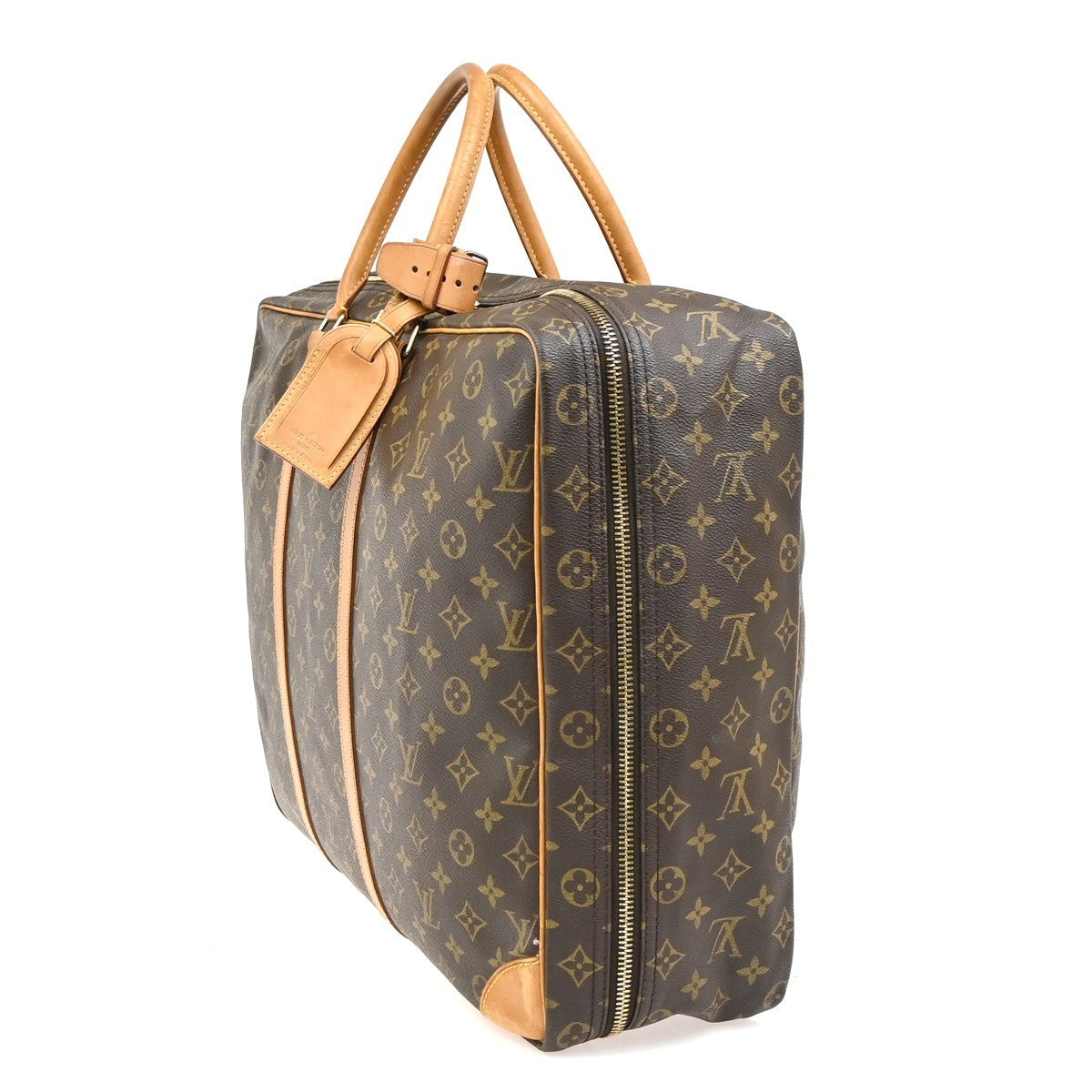 LOUIS VUITTON Sirius 50 Travel Hand Bag Monogram Leather Brown M41406 36YJ161
