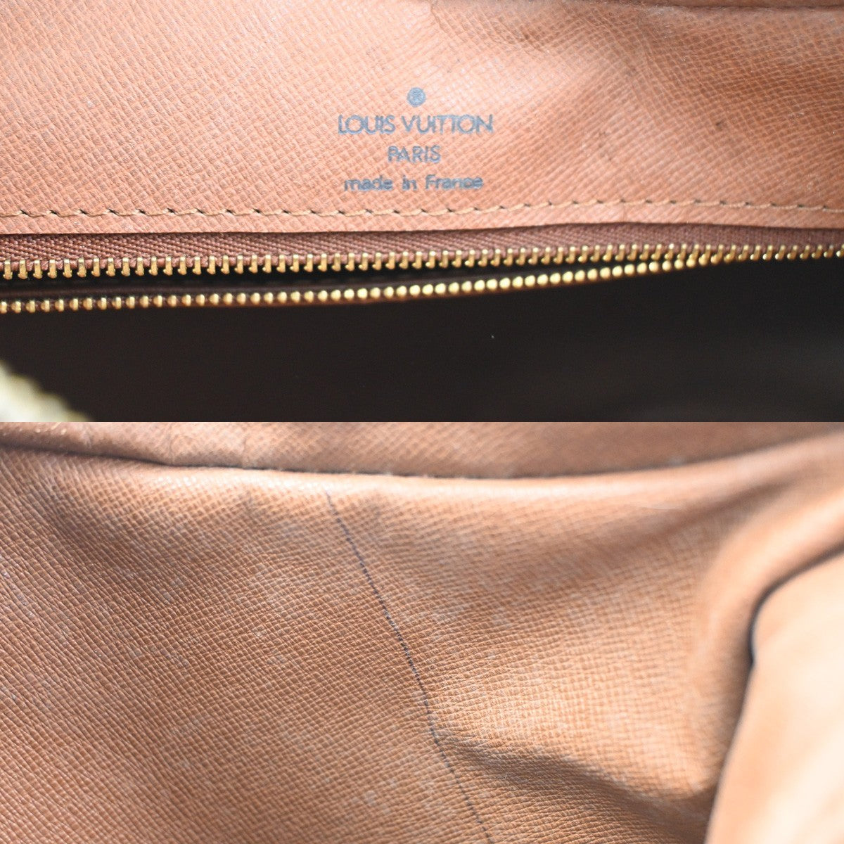 LOUIS VUITTON Boulogne 30 Shoulder Bag Monogram Leather Brown M51265 77CA920