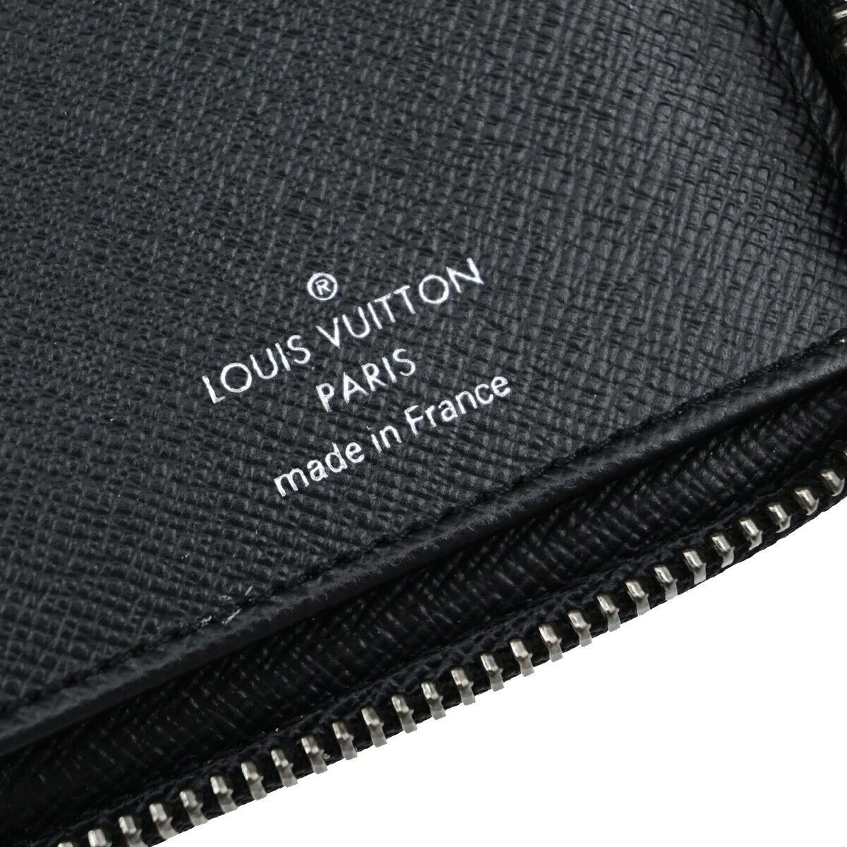 LOUIS VUITTON Zippy Wallet Vertical Monogram Eclipse Leather BK M62295 30EB841