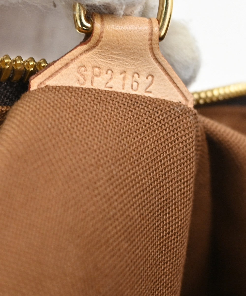 LOUIS VUITTON LV Tivoli GM Shoulder Bag Monogram Leather Brown M40144 667RL532