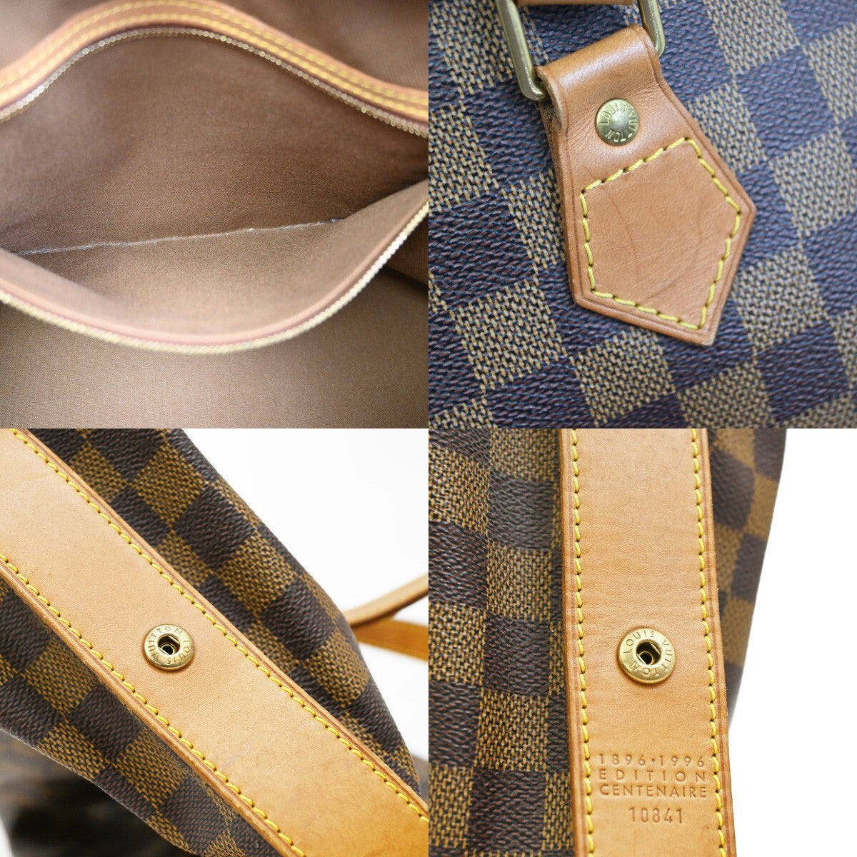LOUIS VUITTON Columbine Shoulder Bag Damier Ebene Leather N99037 Edition 73FB602