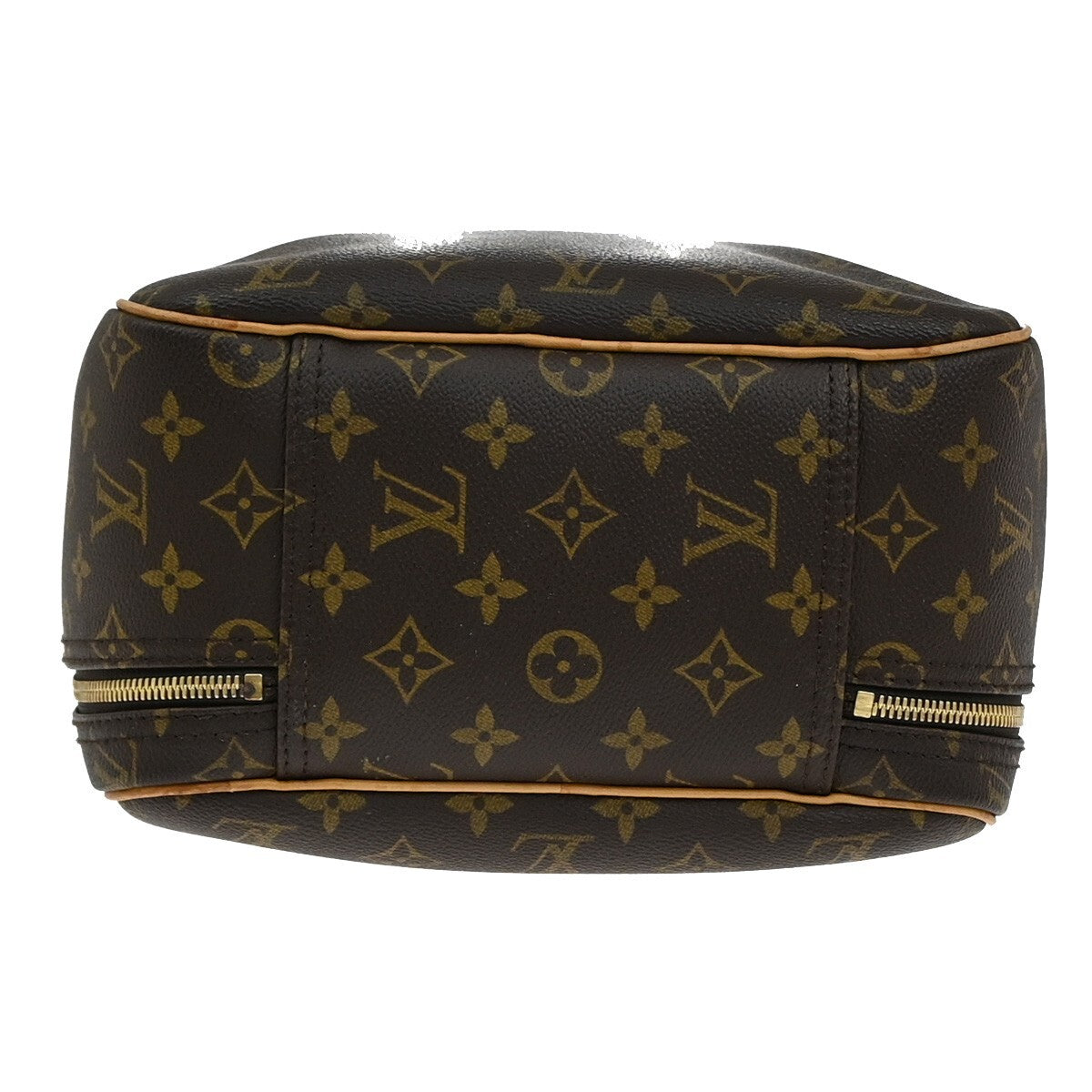 LOUIS VUITTON Excursion Shoes Hand Bag Monogram Leather Brown M41450 31EE236