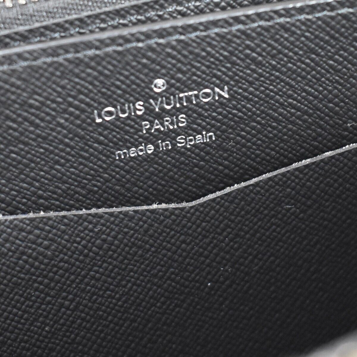 LOUIS VUITTON Zippy XL Long Bifold Wallet Monogram Eclipse BK M61698 93GA663