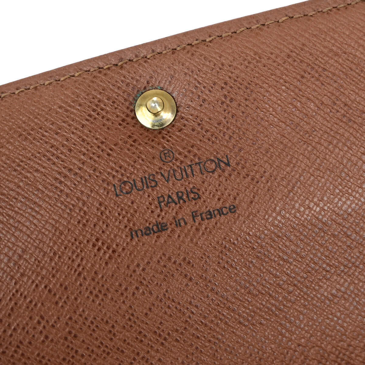 LOUIS VUITTON Porte Tresor Etui Papier Trifold Wallet Monogram BN M61202 01YE842