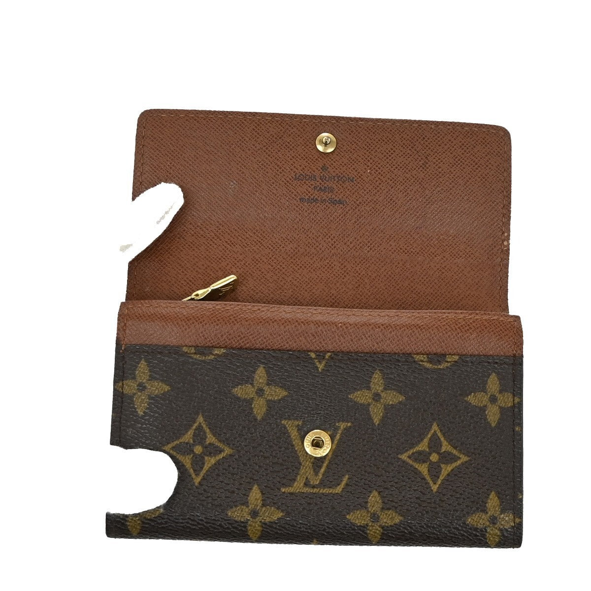 LOUIS VUITTON Porte Monnaie Zip Bifold Wallet Monogram BN M61735 01EE204