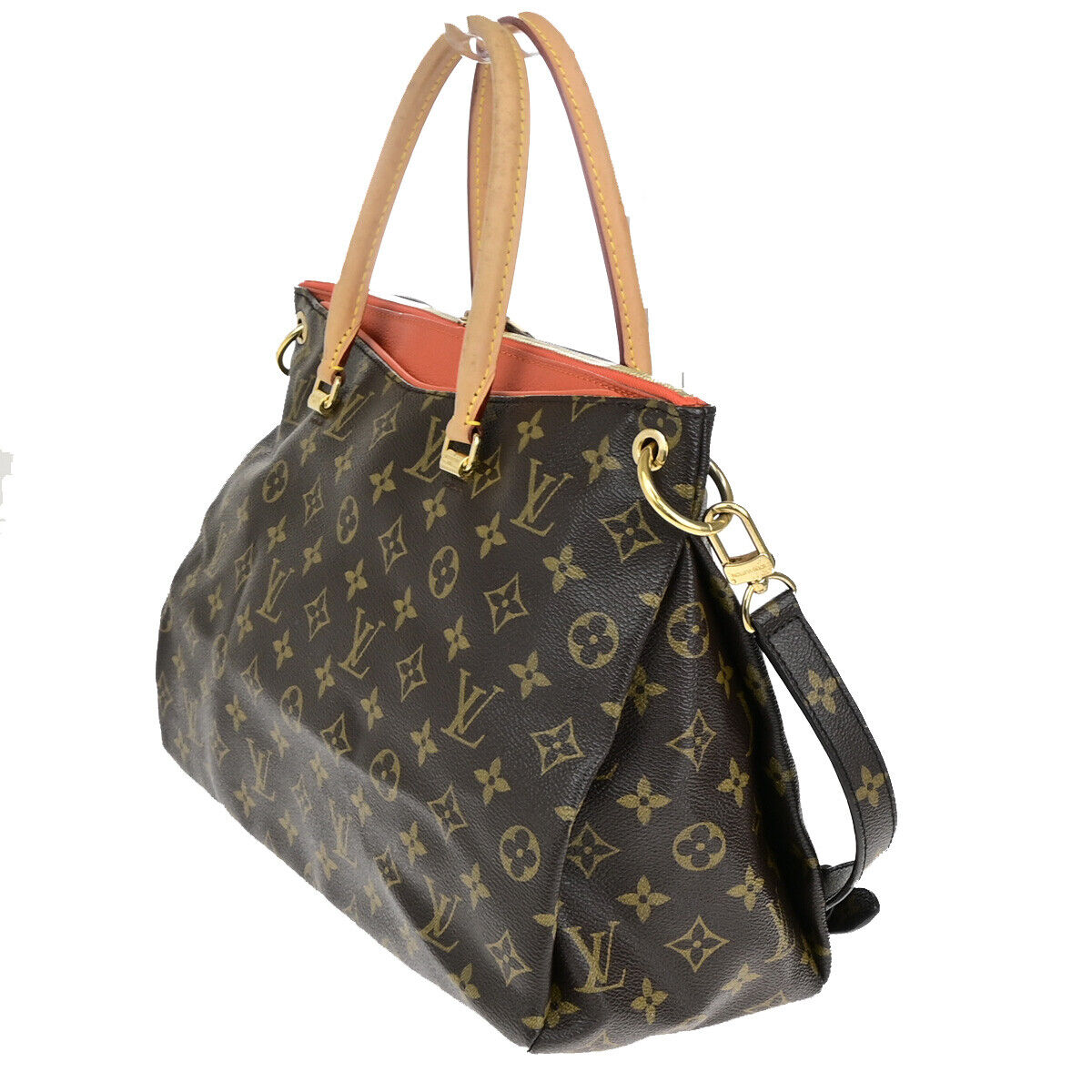 LOUIS VUITTON Pallas 2Way Shoulder Hand Bag Monogram Leather CE M41148 41YF387