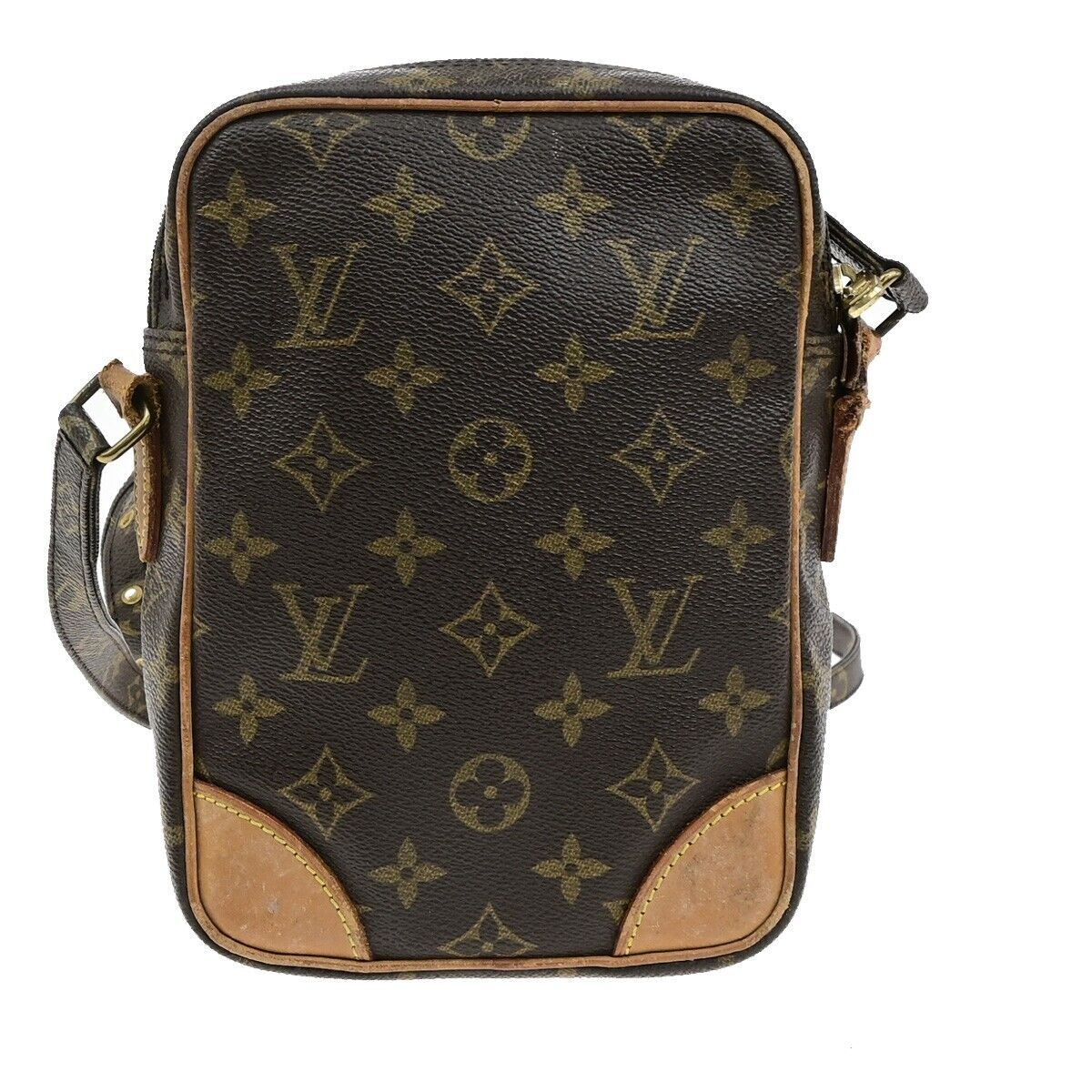 LOUIS VUITTON Amazon Crossbody Shoulder Bag Monogram Leather BN M45236 02FB522