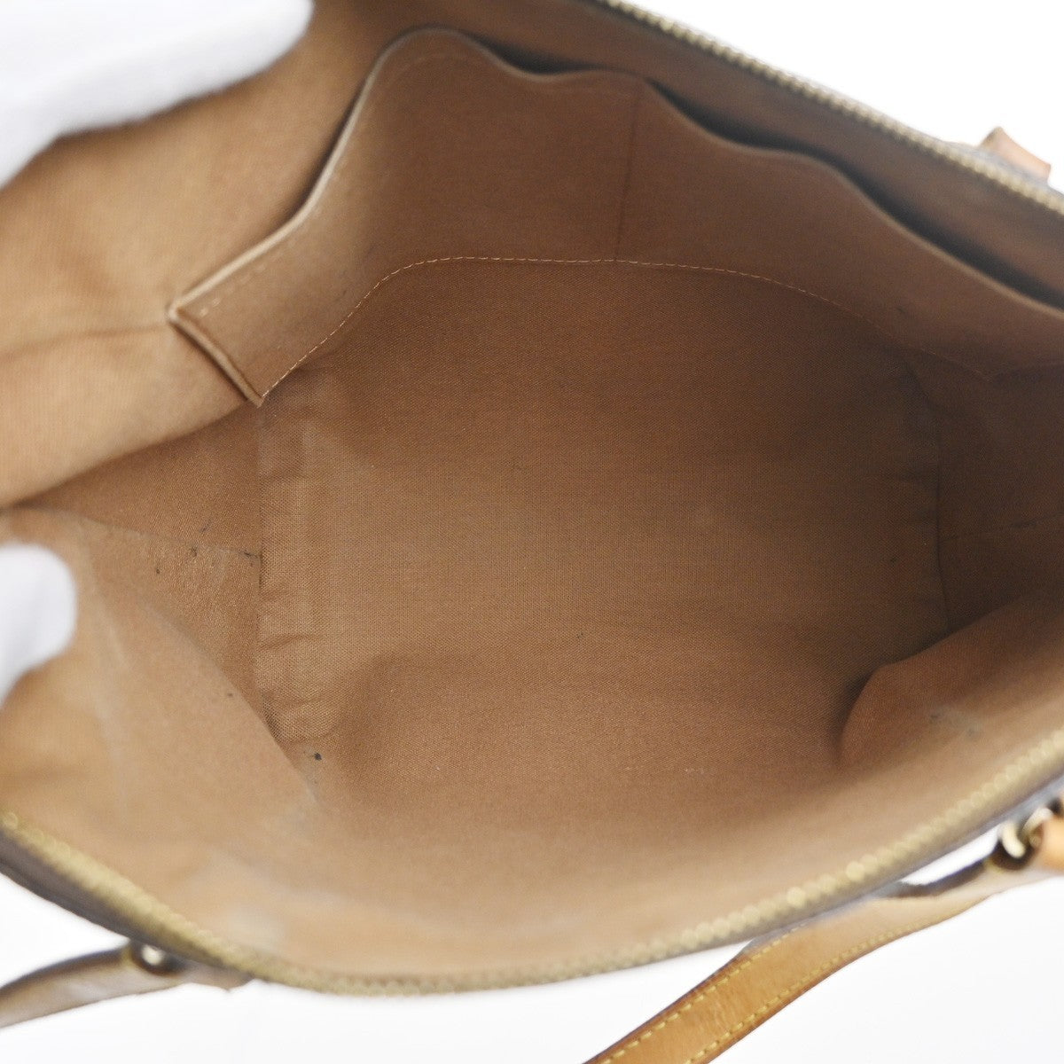 LOUIS VUITTON Logo Totally PM Shoulder Bag Monogram Leather Brown M56688 84CA422
