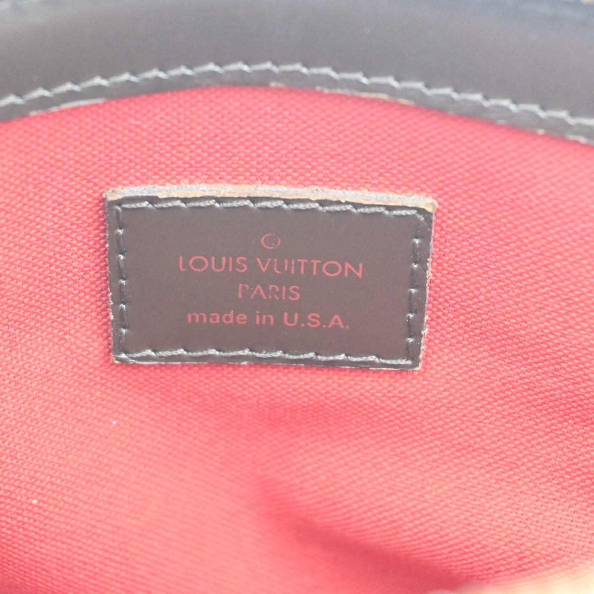 LOUIS VUITTON Verona PM Shoulder Bag Damie Ebene Leather Brown N41117 20EG394