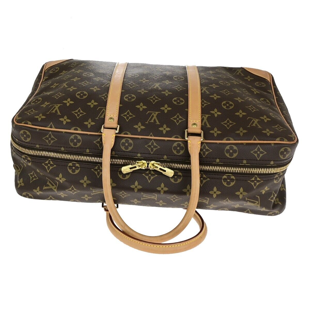 LOUIS VUITTON Sirius 45 Travel Hand Bag Monogram Leather Brown M41408 78YG609
