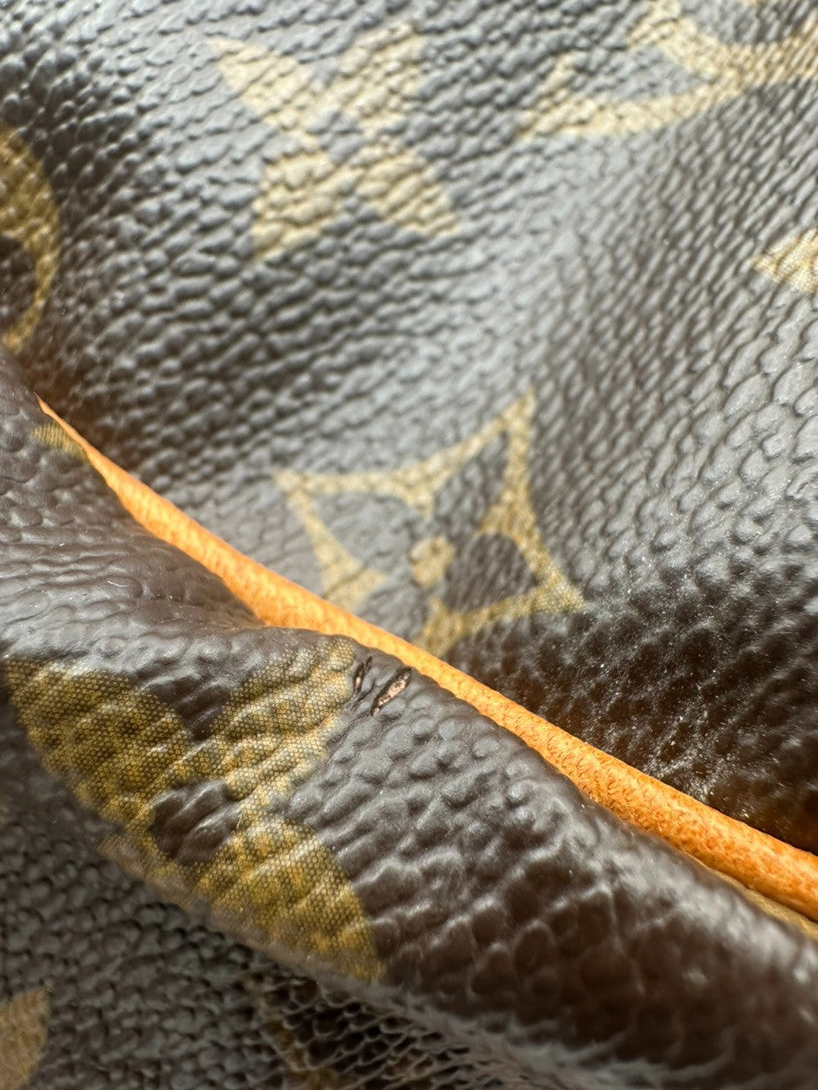 LOUIS VUITTON Speedy 30 Travel Hand Bag Monogram Leather Brown M41526 15CA900