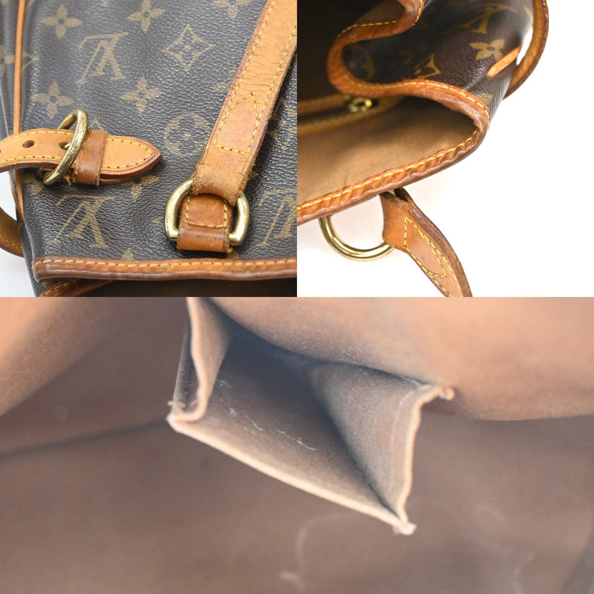 LOUIS VUITTON Batignolles Vertical Shoulder Bag Monogram Brown M51153 35CA545