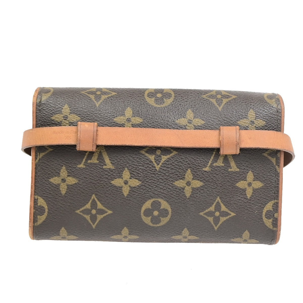 LOUIS VUITTON Pochette Florentine Bum Bag Monogram Leather Brown M51855 33PA133