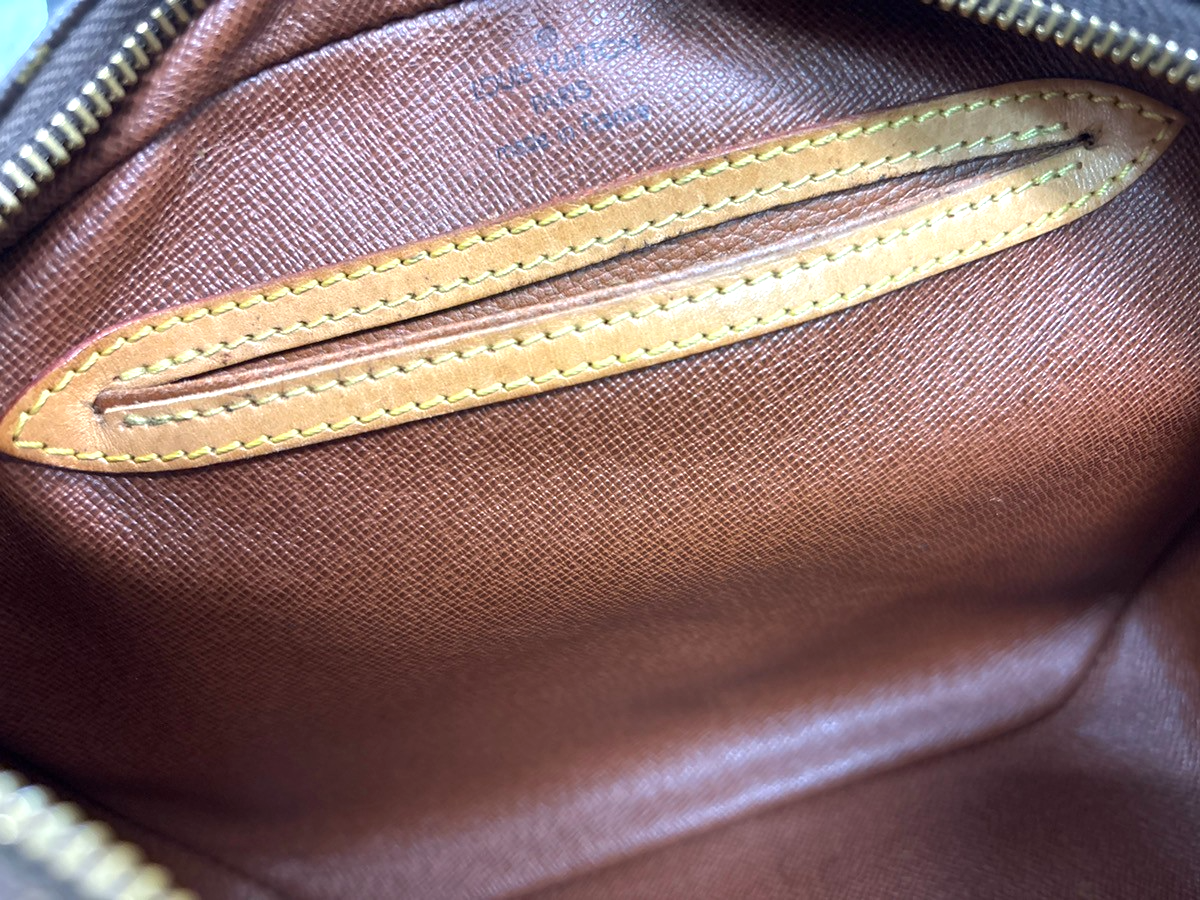 LOUIS VUITTON Blois Crossbody Shoulder Bag Monogram Leather Brown M51221 88MA014