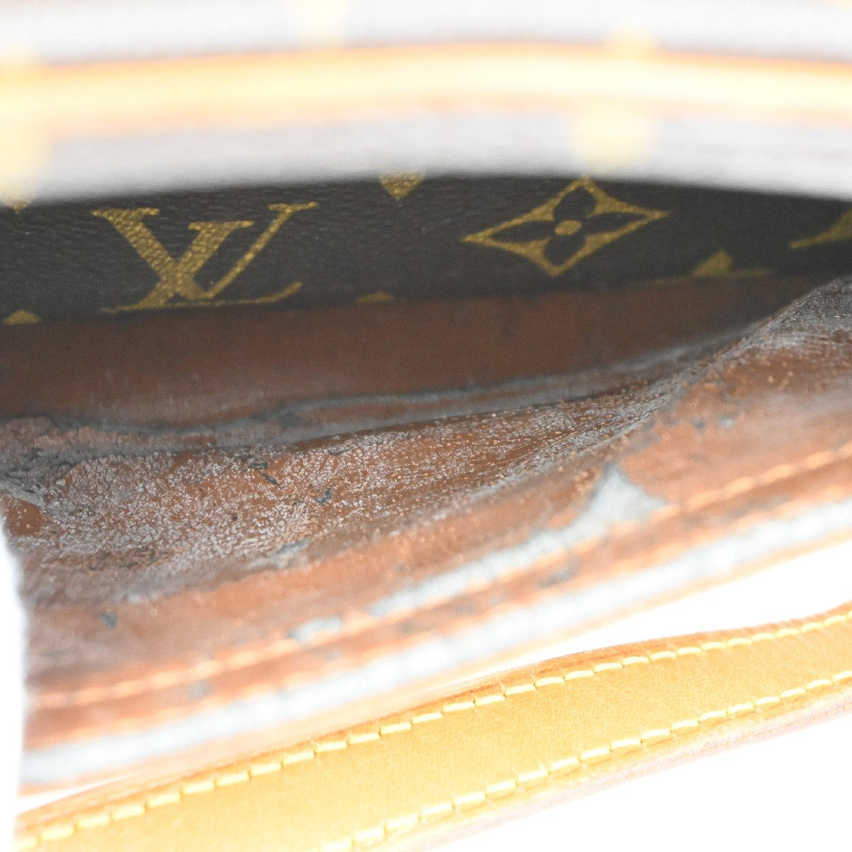 LOUIS VUITTON Blois Crossbody Shoulder Bag Monogram Leather Brown M51221 88MA014