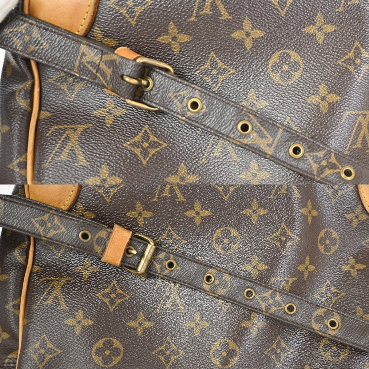 LOUIS VUITTON Nile Crossbody Shoulder Bag Monogram Leather Brown M45244 70KC827