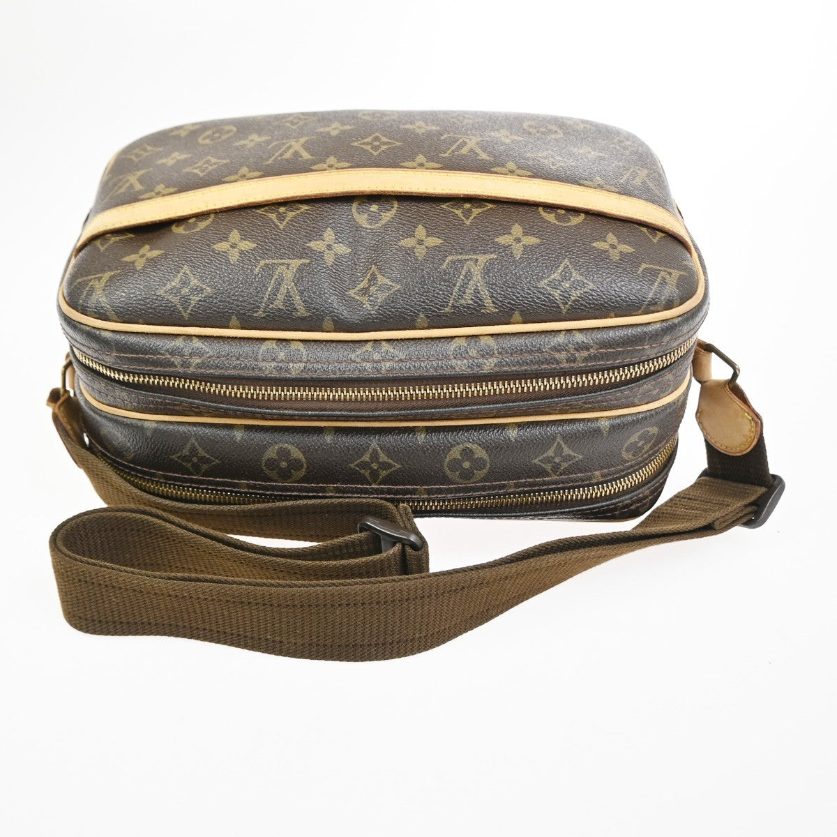 LOUIS VUITTON Reporter Crossbody Shoulder Bag Monogram Leather BN M45254 70CA919