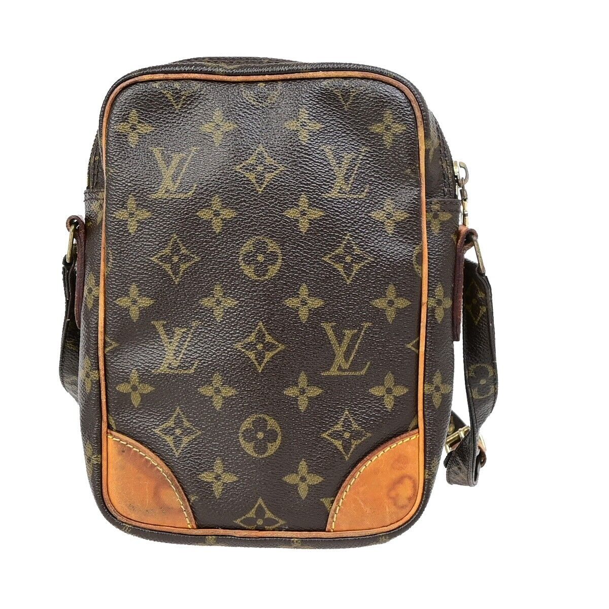 LOUIS VUITTON Amazon Crossbody Shoulder Bag Monogram Leather BN M45236 35KA485