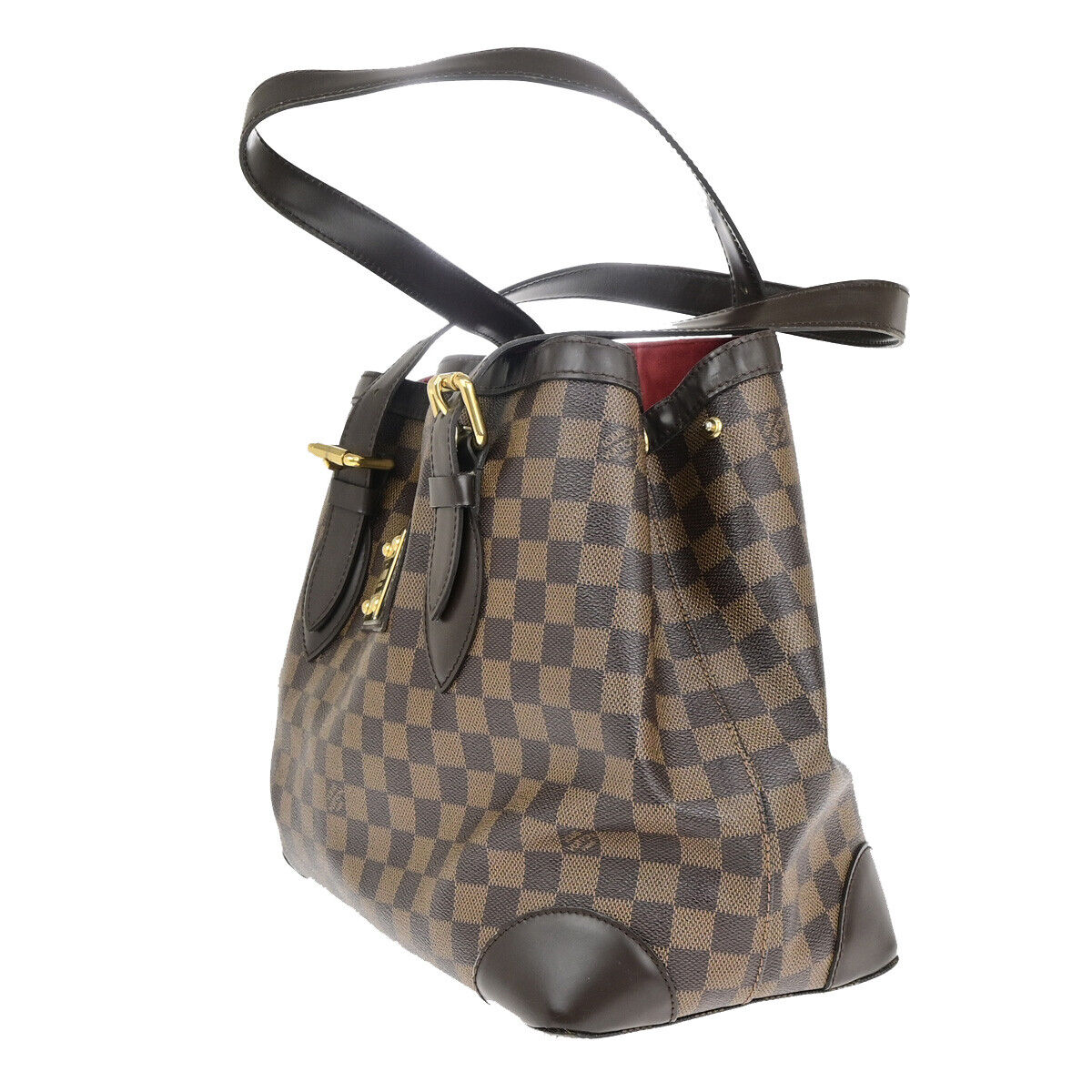 LOUIS VUITLOUIS VUITTON Hampstead MM Shoulder Bag Damer Leather N51204 86YG481