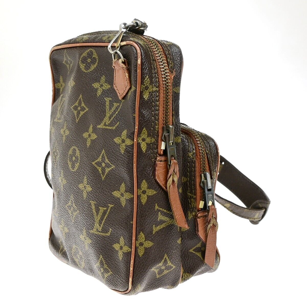 LOUIS VUITTON Mini Amazon Shoulder Bag Monogram Leather Brown M45238 02GA179
